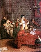 LONGHI, Pietro The Concert ef china oil painting artist